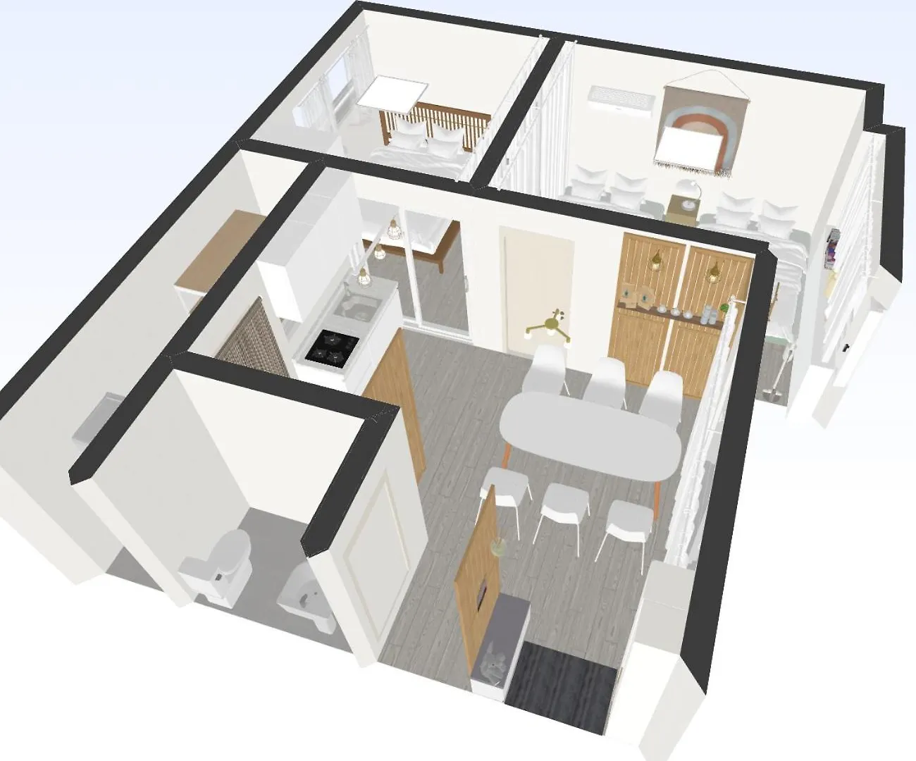 Jamstay In Seoul Nearby Kspo Dome, Lotte World, Jamsil Appartement